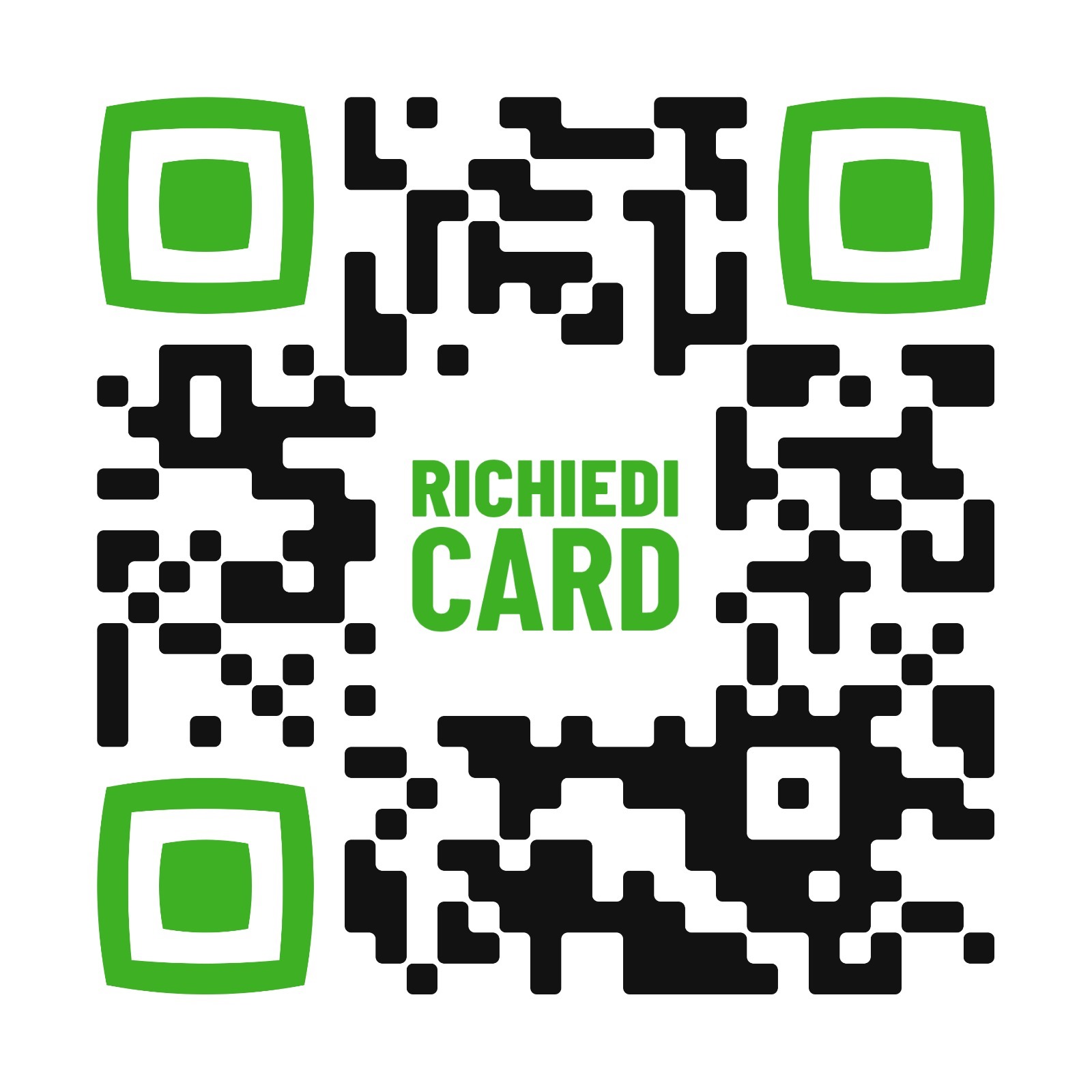 QR Code — Richiedi Card Economy